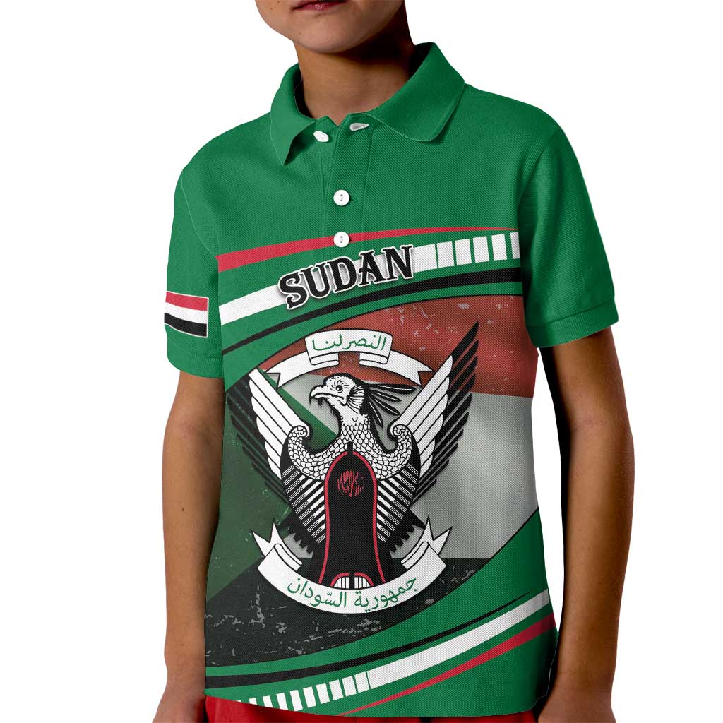 Sudan Kid Polo Shirt Victory Is Ours - Wonder Print Shop