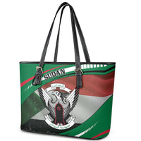 Sudan Leather Tote Bag Victory Is Ours - Wonder Print Shop