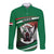Sudan Long Sleeve Button Shirt Victory Is Ours - Wonder Print Shop
