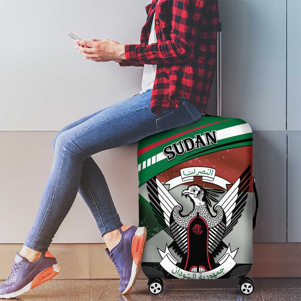 Sudan Luggage Cover Victory Is Ours - Wonder Print Shop