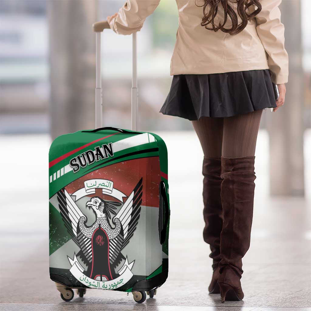 Sudan Luggage Cover Victory Is Ours - Wonder Print Shop
