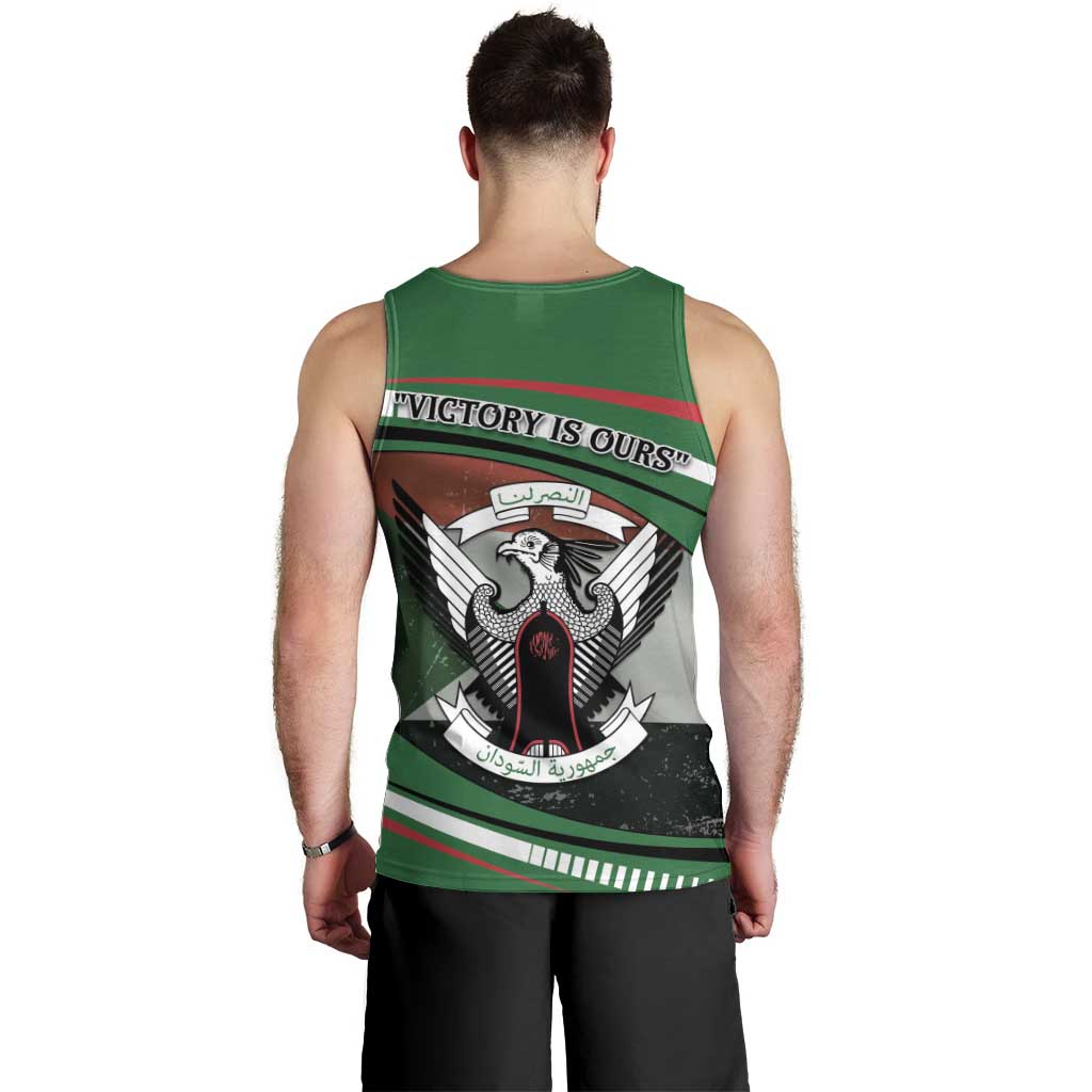 Sudan Men Tank Top Victory Is Ours - Wonder Print Shop