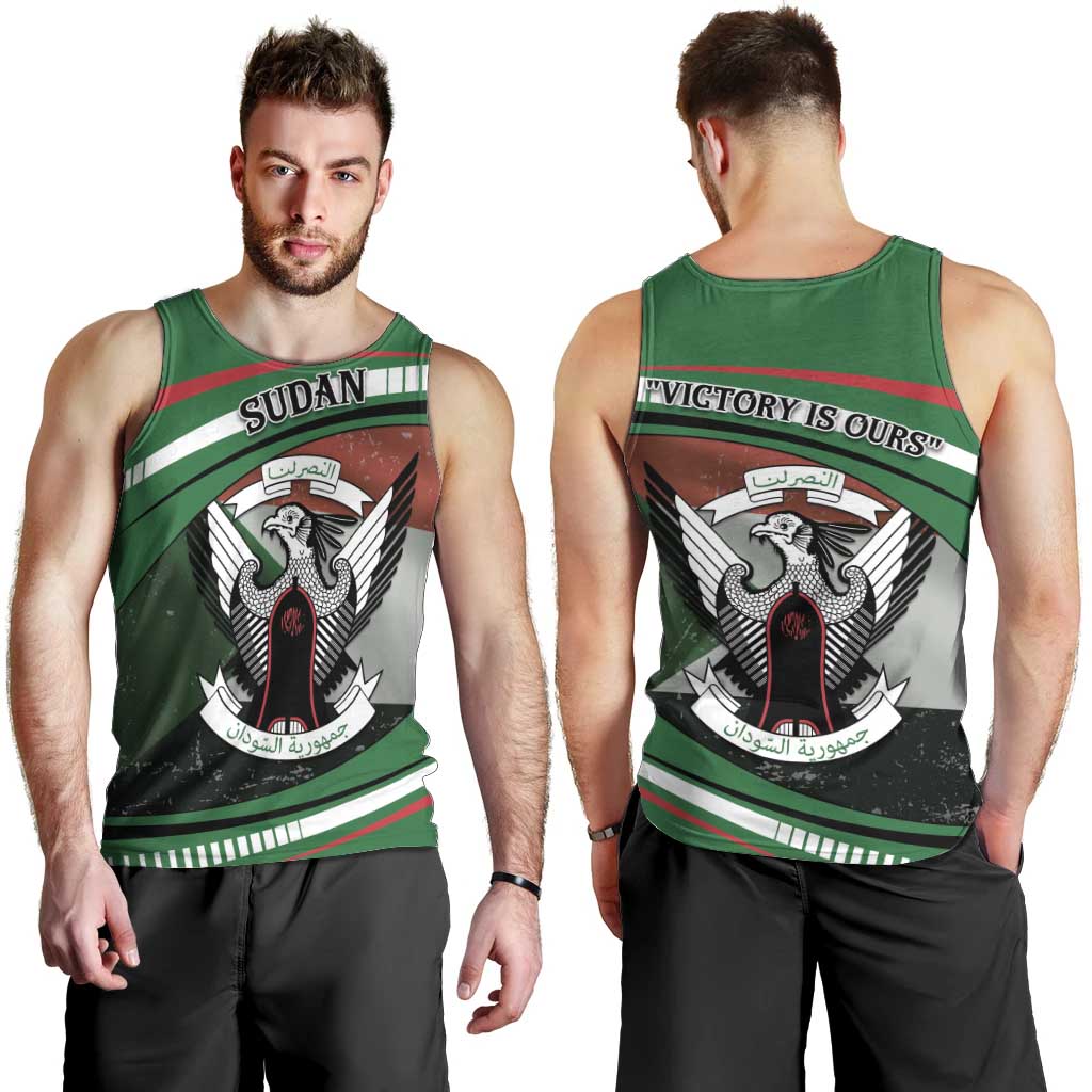 Sudan Men Tank Top Victory Is Ours - Wonder Print Shop