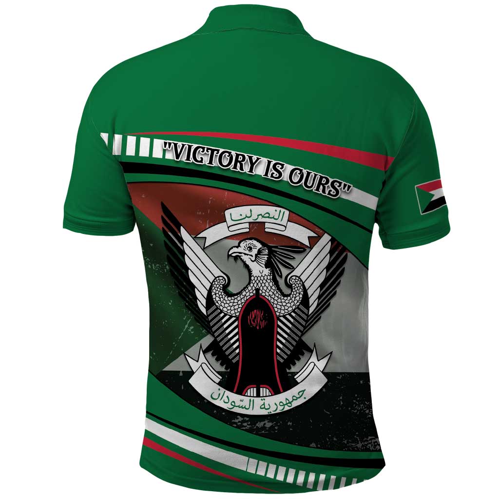 Sudan Polo Shirt Victory Is Ours - Wonder Print Shop