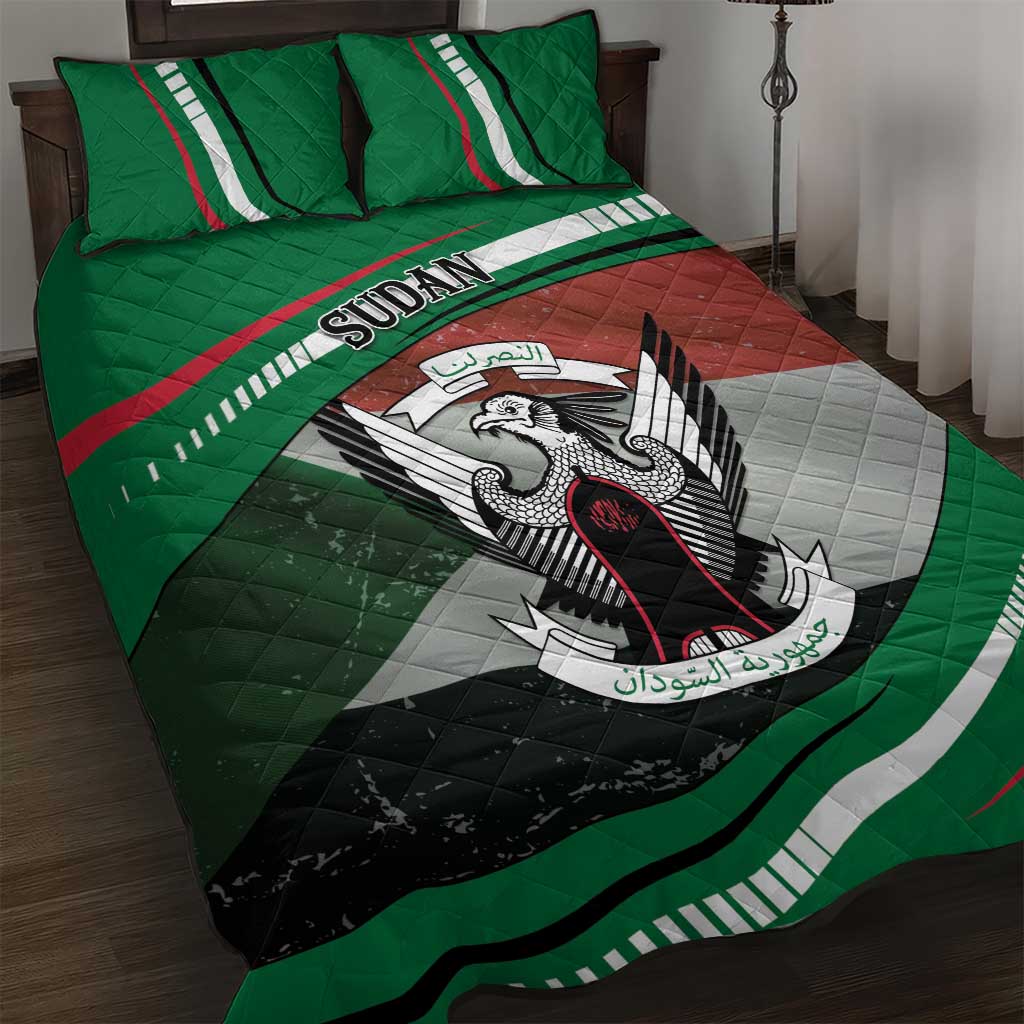 Sudan Quilt Bed Set Victory Is Ours - Wonder Print Shop