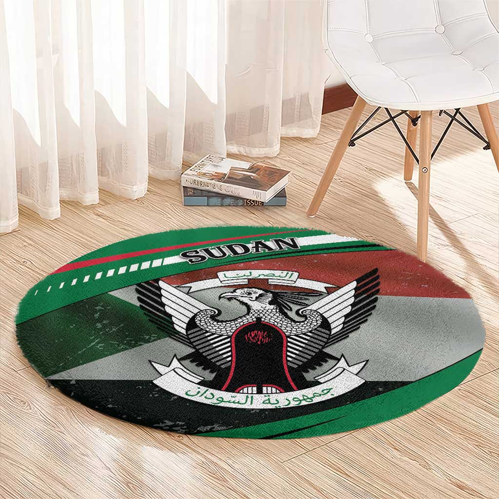 Sudan Round Carpet Victory Is Ours - Wonder Print Shop