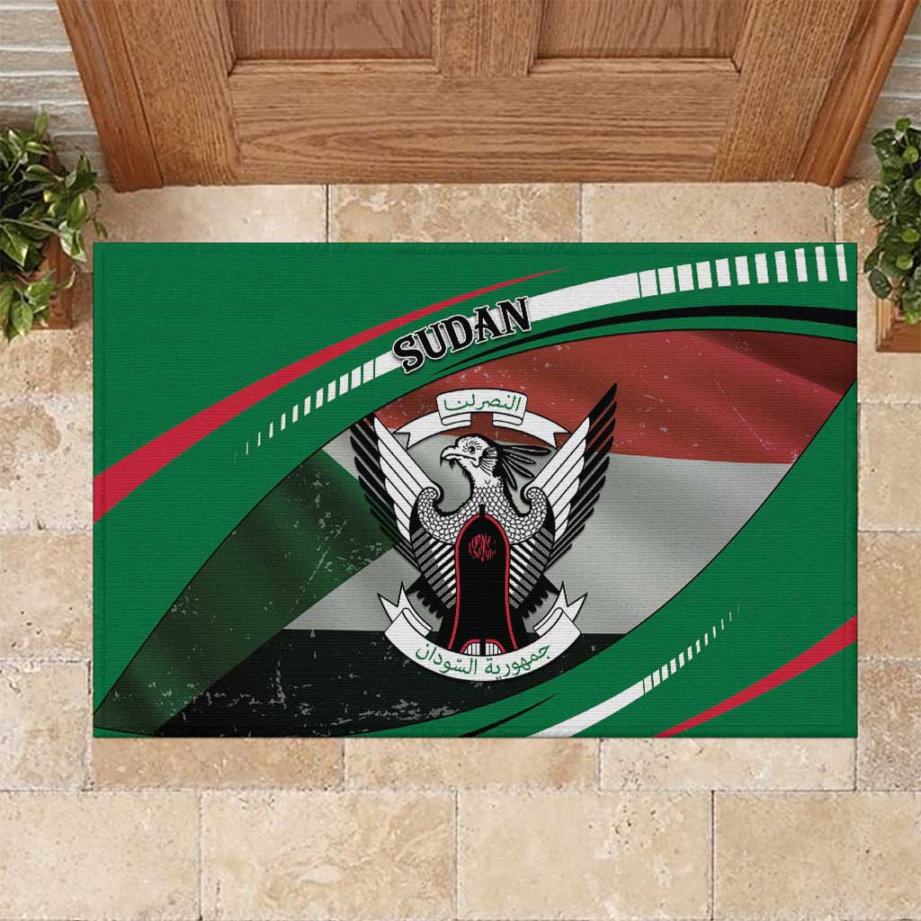Sudan Rubber Doormat Victory Is Ours - Wonder Print Shop