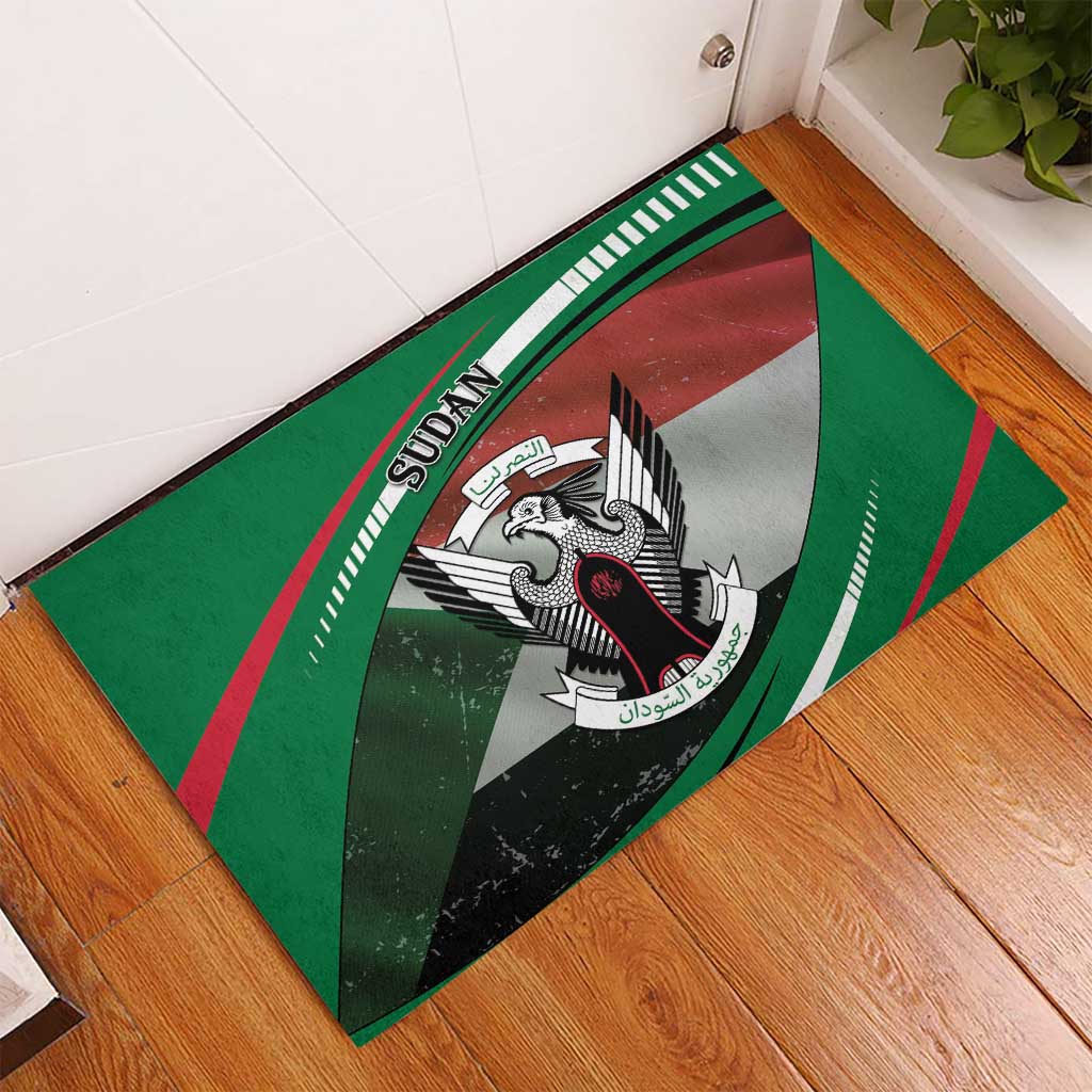 Sudan Rubber Doormat Victory Is Ours - Wonder Print Shop