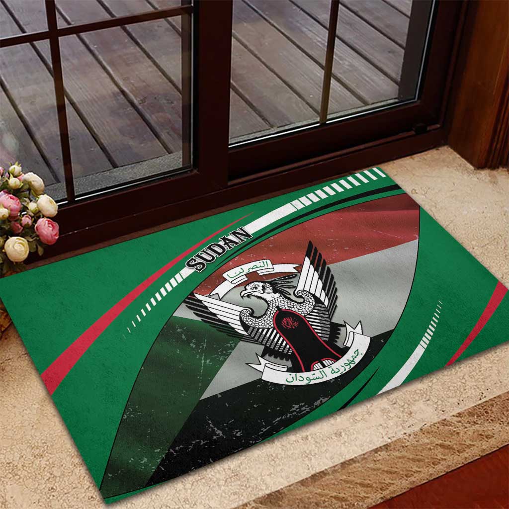 Sudan Rubber Doormat Victory Is Ours - Wonder Print Shop