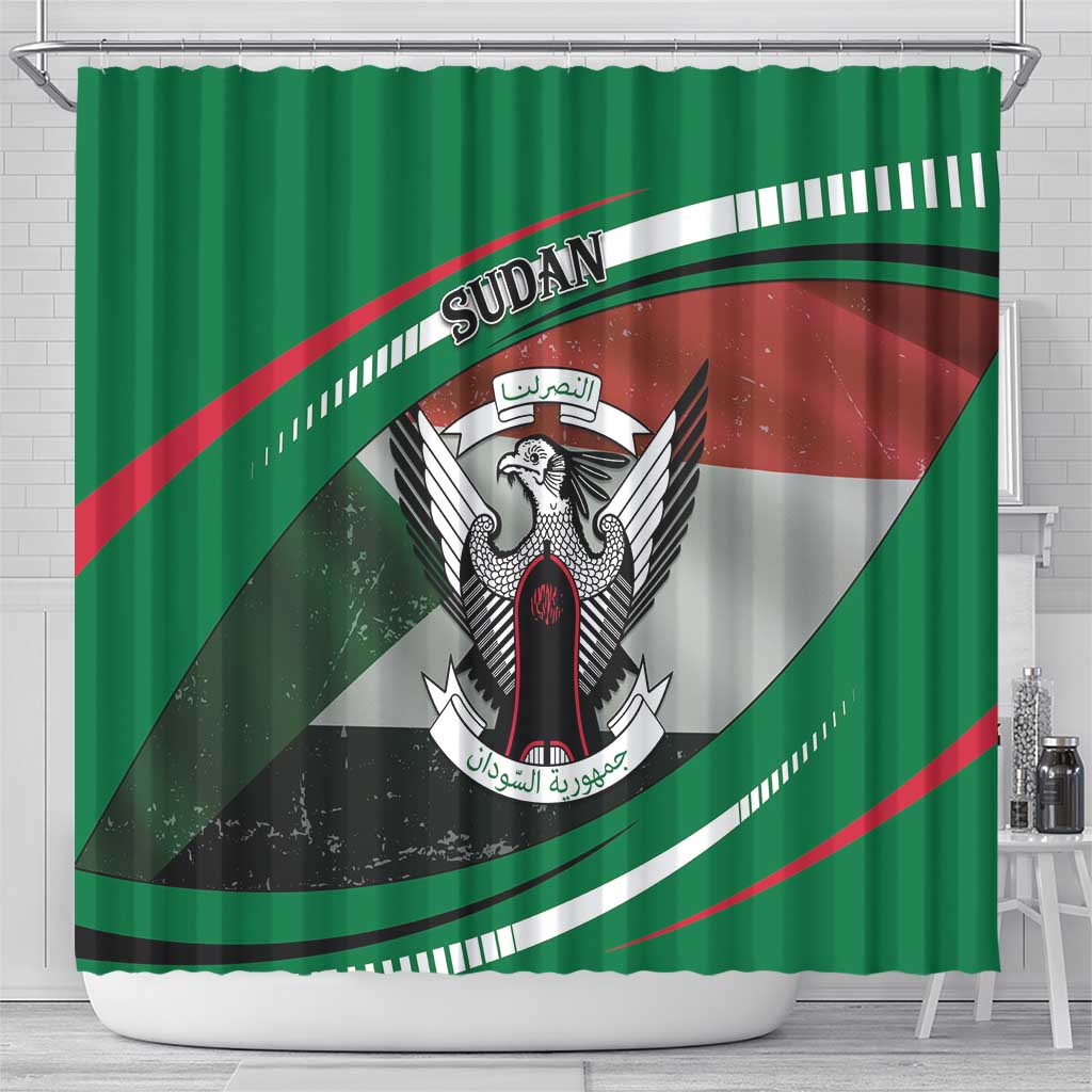 Sudan Shower Curtain Victory Is Ours - Wonder Print Shop