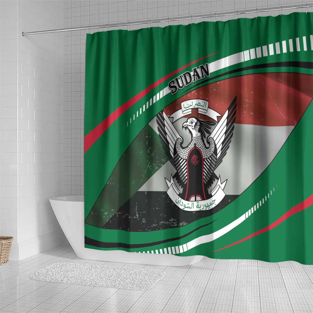 Sudan Shower Curtain Victory Is Ours - Wonder Print Shop