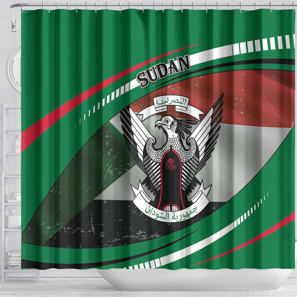 Sudan Shower Curtain Victory Is Ours - Wonder Print Shop