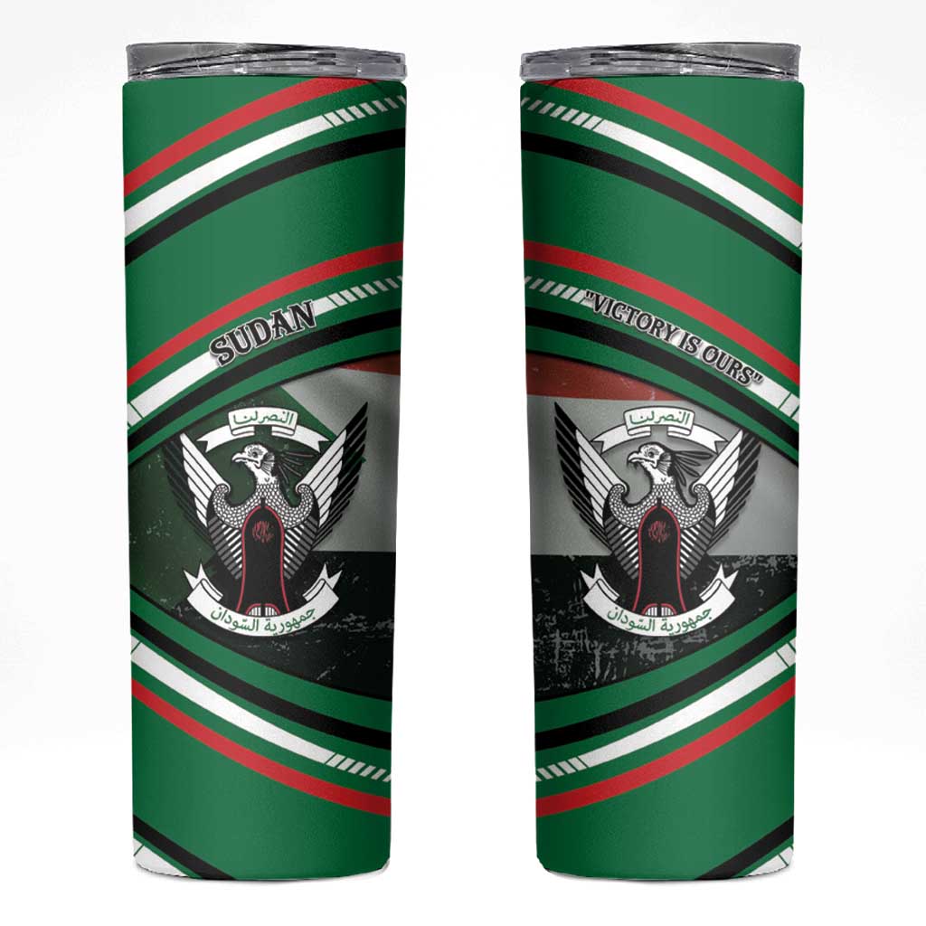 Sudan Skinny Tumbler Victory Is Ours - Wonder Print Shop