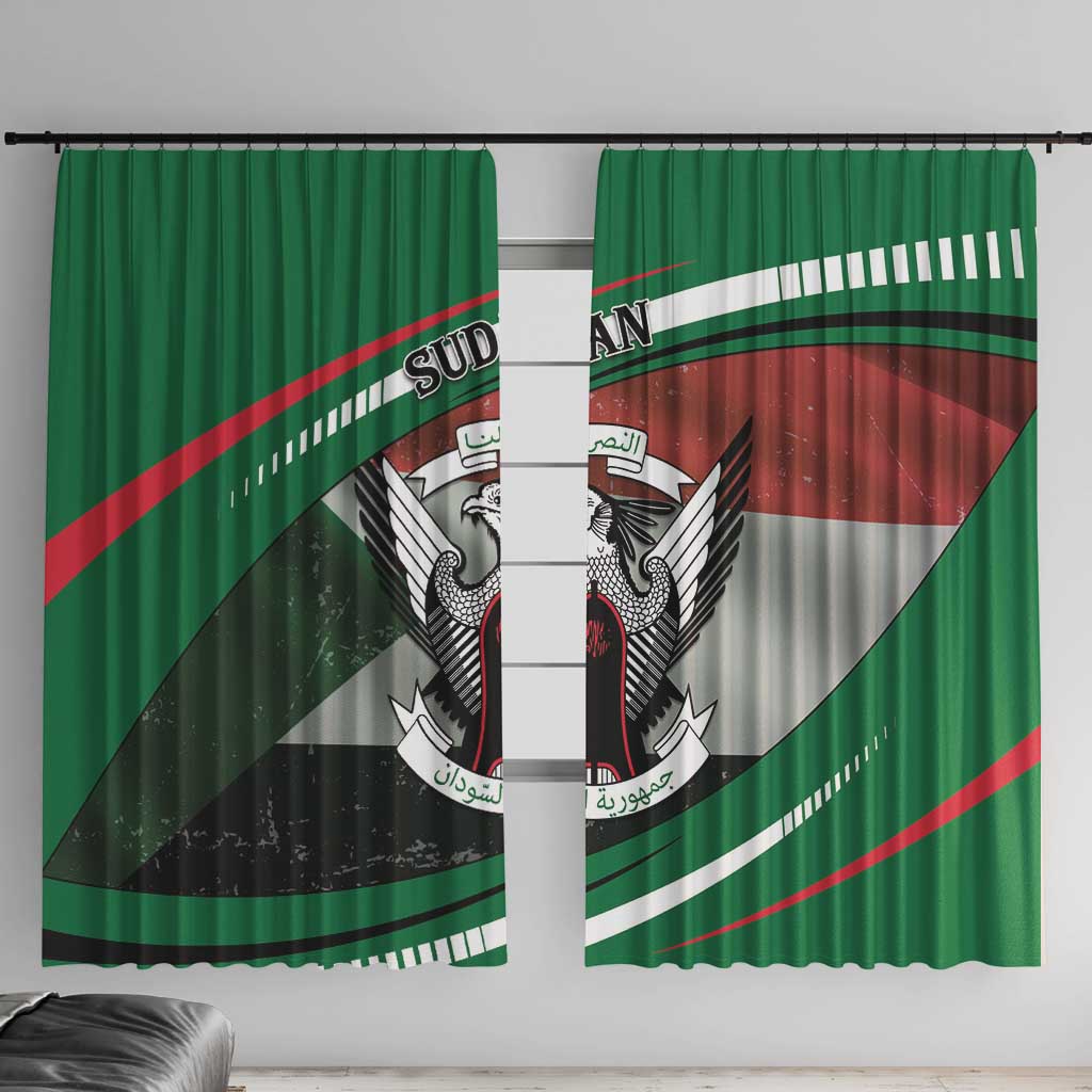 Sudan Window Curtain Victory Is Ours - Wonder Print Shop