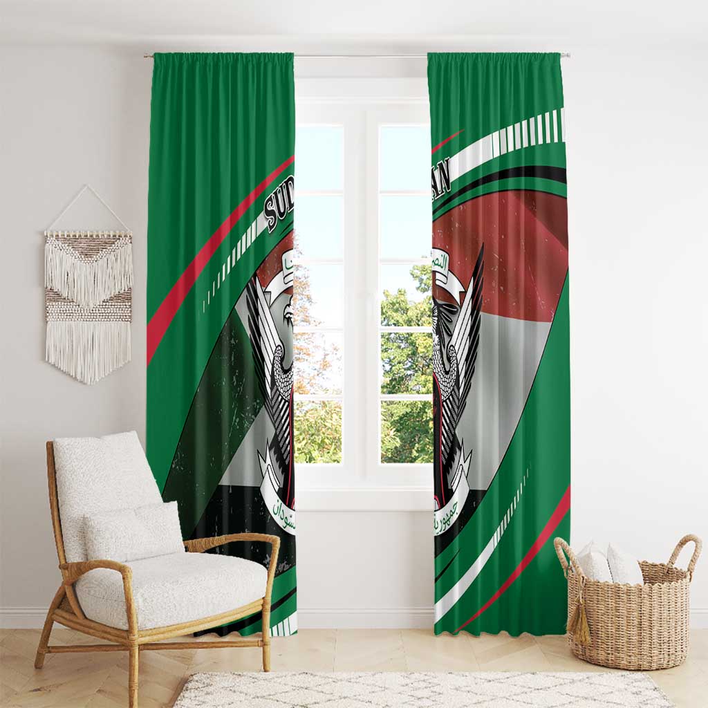Sudan Window Curtain Victory Is Ours - Wonder Print Shop
