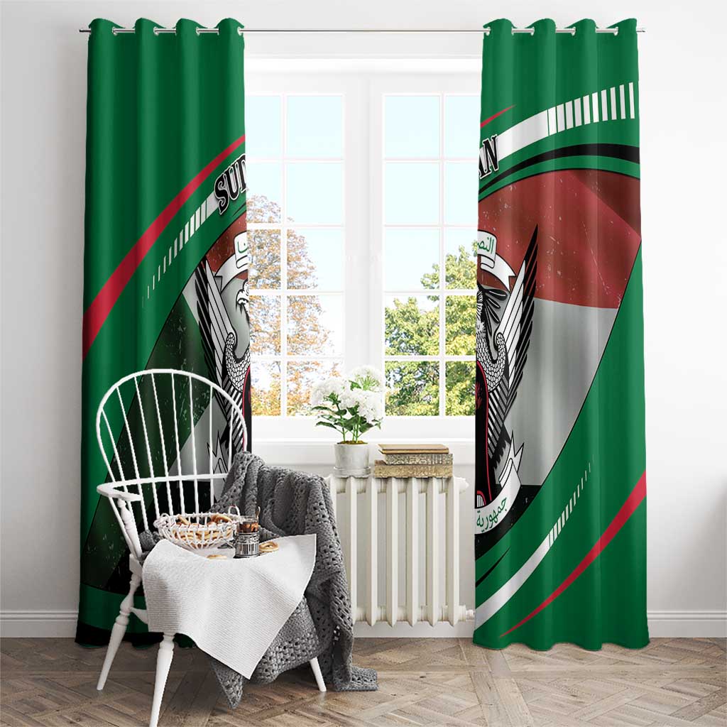 Sudan Window Curtain Victory Is Ours - Wonder Print Shop