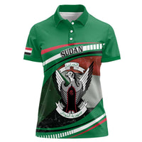 Sudan Women Polo Shirt Victory Is Ours - Wonder Print Shop