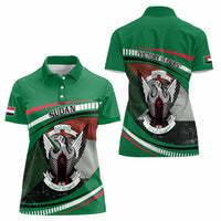Sudan Women Polo Shirt Victory Is Ours - Wonder Print Shop