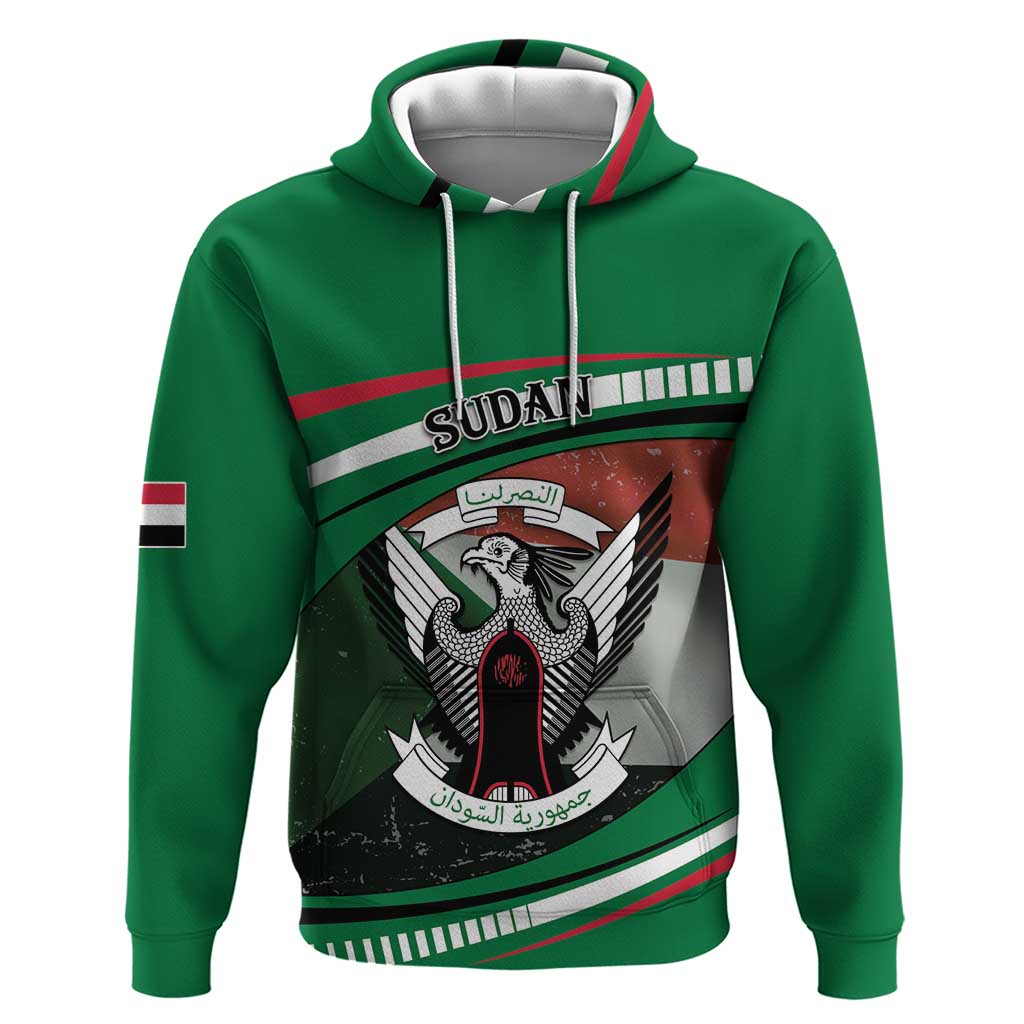 Sudan Zip Hoodie Victory Is Ours - Wonder Print Shop