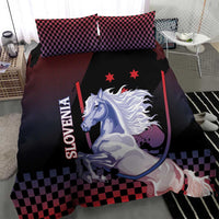 Slovenia Bedding Set The Lipizzaner Horse - Wonder Print Shop
