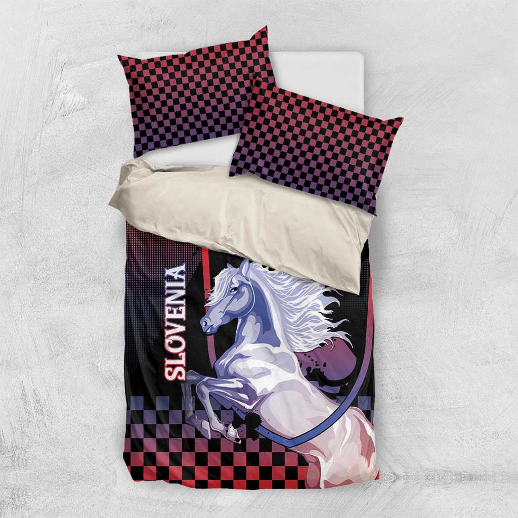 Slovenia Bedding Set The Lipizzaner Horse - Wonder Print Shop