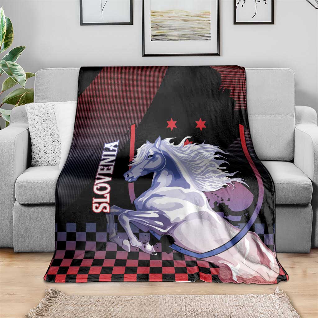 Slovenia Blanket The Lipizzaner Horse - Wonder Print Shop