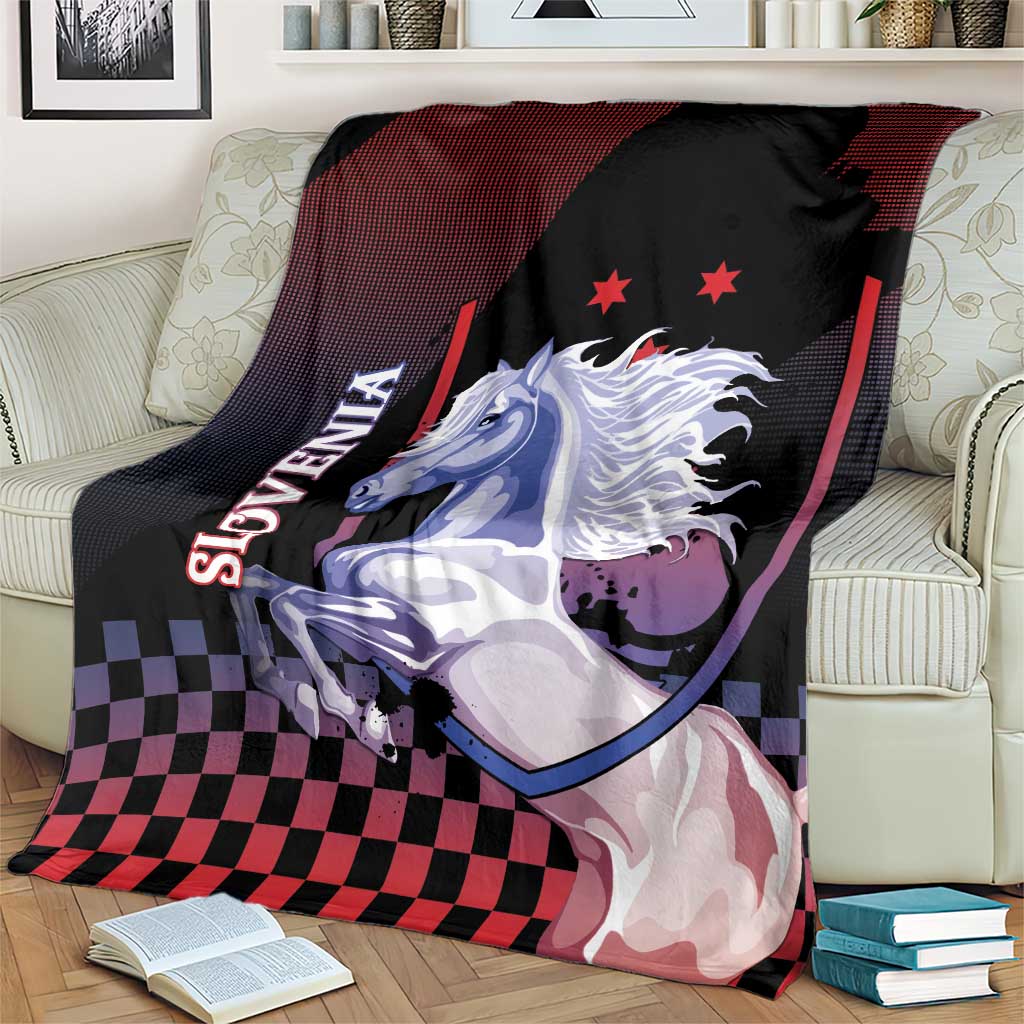 Slovenia Blanket The Lipizzaner Horse - Wonder Print Shop