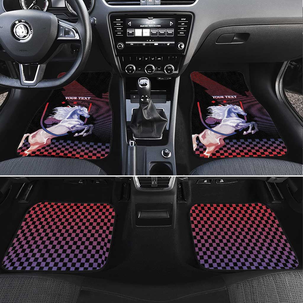 Slovenia Car Mats The Lipizzaner Horse - Wonder Print Shop