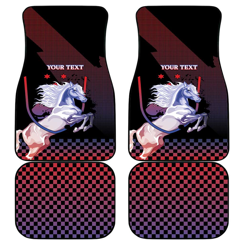 Slovenia Car Mats The Lipizzaner Horse - Wonder Print Shop