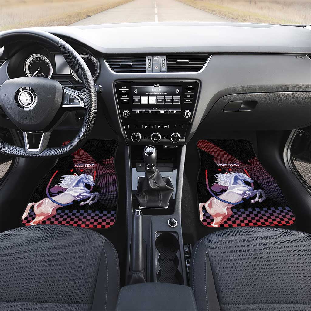 Slovenia Car Mats The Lipizzaner Horse - Wonder Print Shop