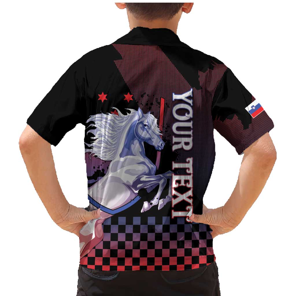 Personalized Slovenia Family Matching Mermaid Dress and Hawaiian Shirt The Lipizzaner Horse - Wonder Print Shop