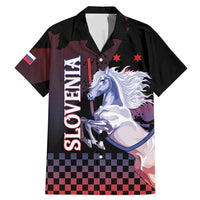 Personalized Slovenia Family Matching Mermaid Dress and Hawaiian Shirt The Lipizzaner Horse - Wonder Print Shop