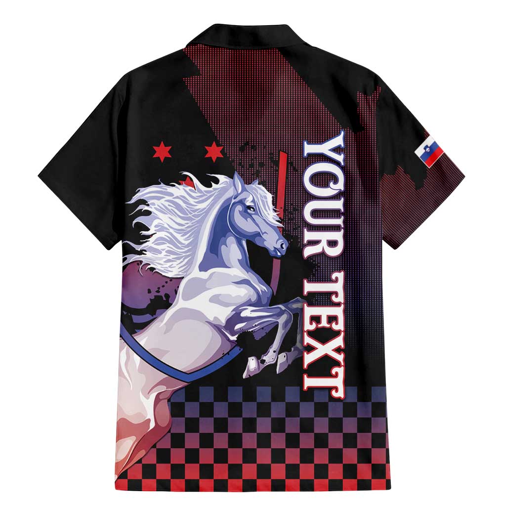 Personalized Slovenia Family Matching Mermaid Dress and Hawaiian Shirt The Lipizzaner Horse - Wonder Print Shop