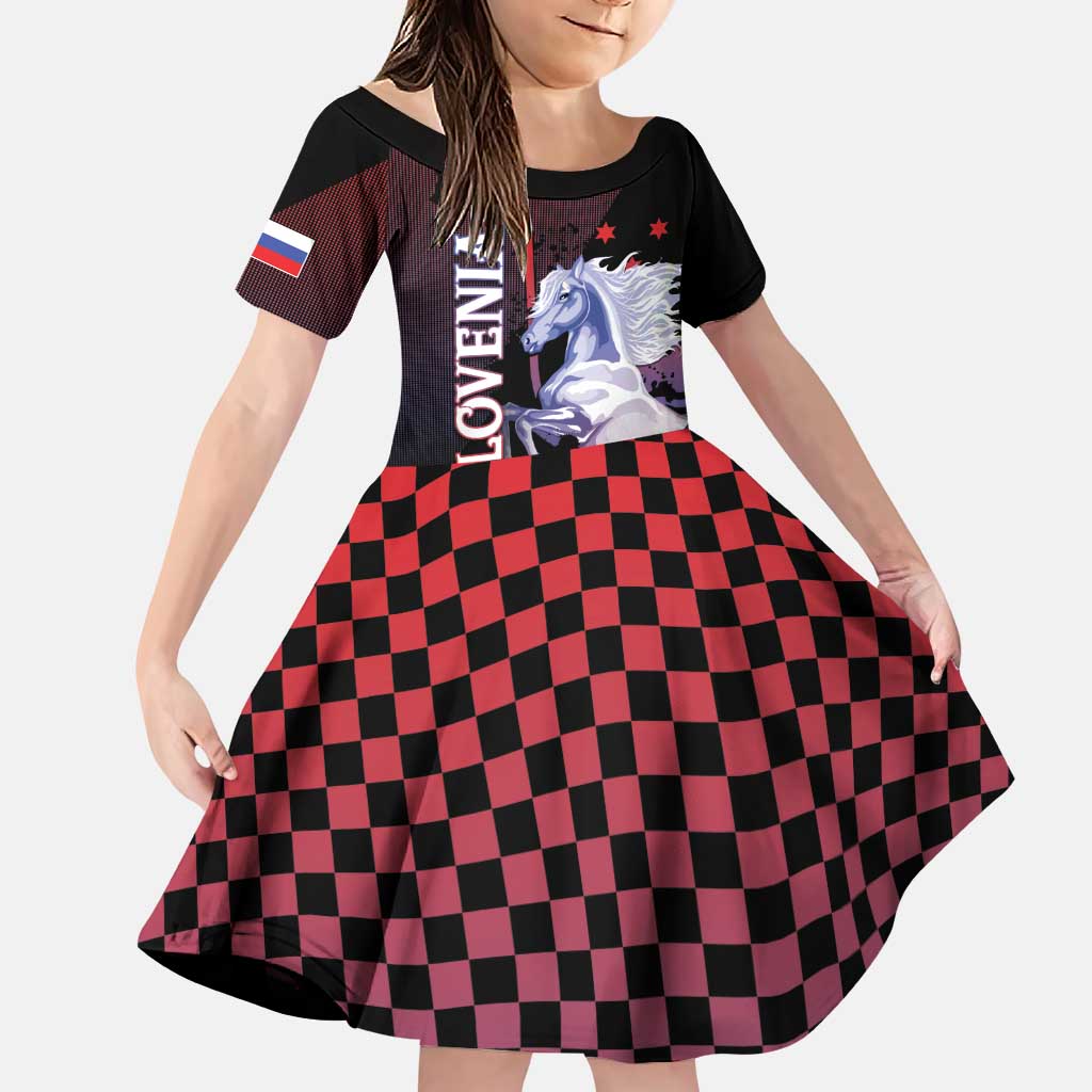 Personalized Slovenia Family Matching Puletasi and Hawaiian Shirt The Lipizzaner Horse - Wonder Print Shop