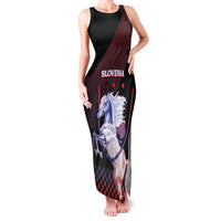 Personalized Slovenia Family Matching Tank Maxi Dress and Hawaiian Shirt The Lipizzaner Horse - Wonder Print Shop