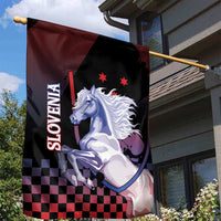 Slovenia Garden Flag The Lipizzaner Horse - Wonder Print Shop