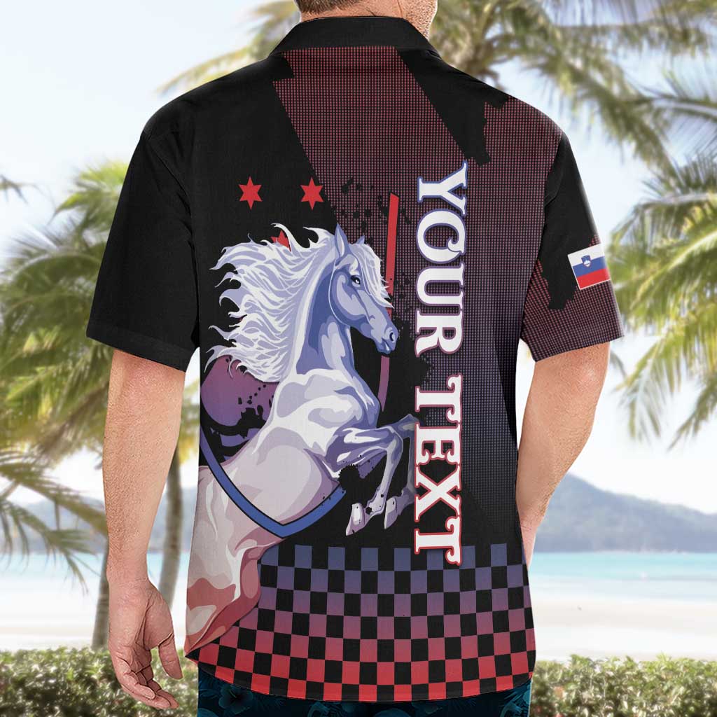Personalized Slovenia Hawaiian Shirt The Lipizzaner Horse - Wonder Print Shop