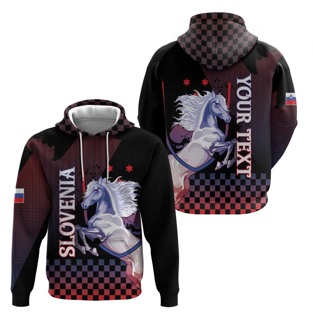 Personalized Slovenia Hoodie The Lipizzaner Horse - Wonder Print Shop
