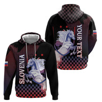 Personalized Slovenia Hoodie The Lipizzaner Horse - Wonder Print Shop