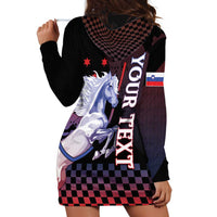 Personalized Slovenia Hoodie Dress The Lipizzaner Horse - Wonder Print Shop