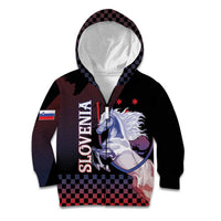 Personalized Slovenia Kid Hoodie The Lipizzaner Horse - Wonder Print Shop