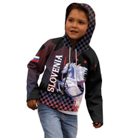 Personalized Slovenia Kid Hoodie The Lipizzaner Horse - Wonder Print Shop