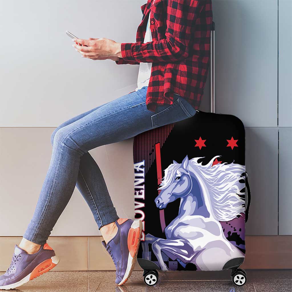 Slovenia Luggage Cover The Lipizzaner Horse - Wonder Print Shop