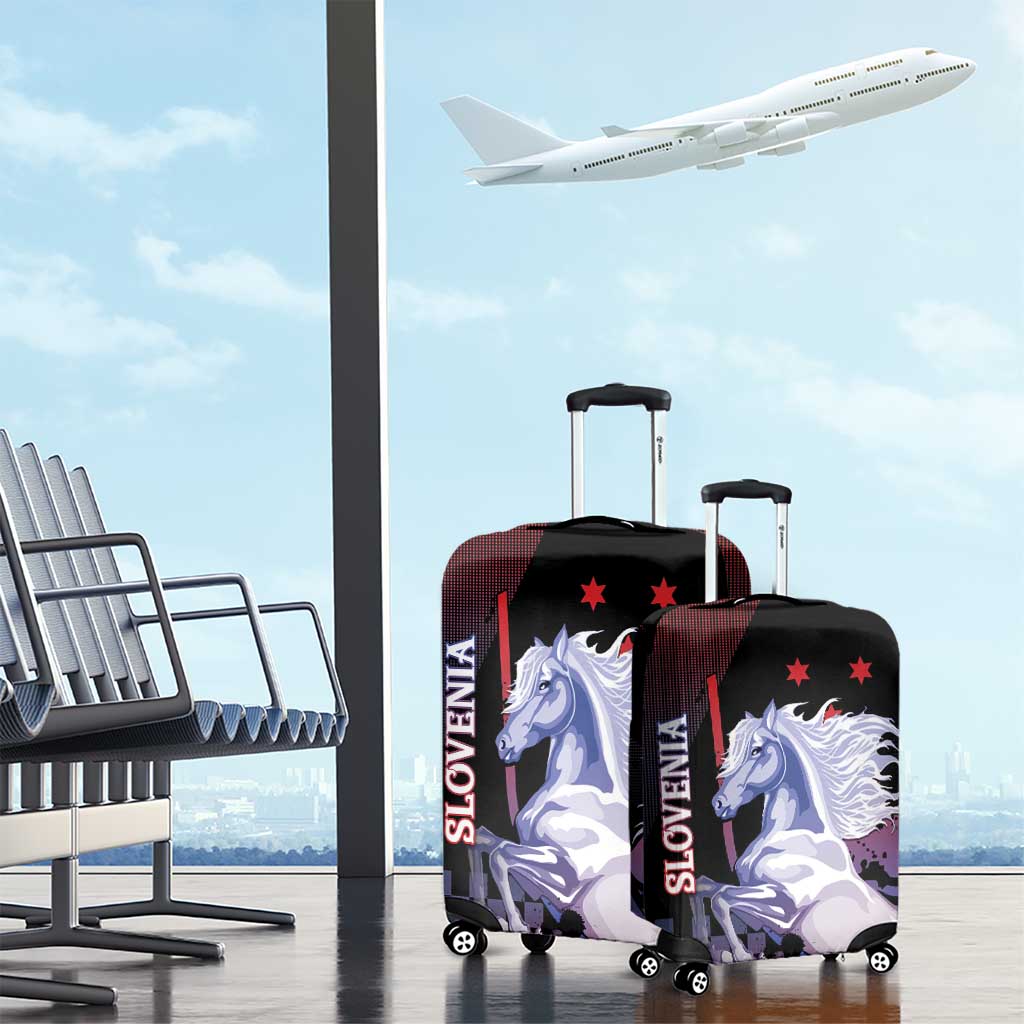 Slovenia Luggage Cover The Lipizzaner Horse - Wonder Print Shop