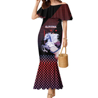 Personalized Slovenia Mermaid Dress The Lipizzaner Horse - Wonder Print Shop