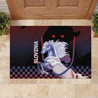 Slovenia Rubber Doormat The Lipizzaner Horse - Wonder Print Shop