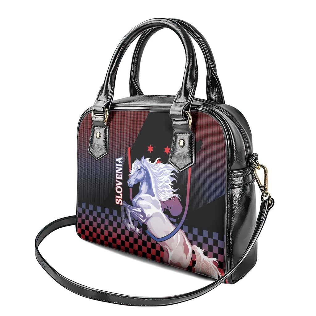 Slovenia Shoulder Handbag The Lipizzaner Horse - Wonder Print Shop