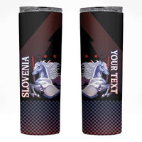 Personalized Slovenia Skinny Tumbler The Lipizzaner Horse - Wonder Print Shop