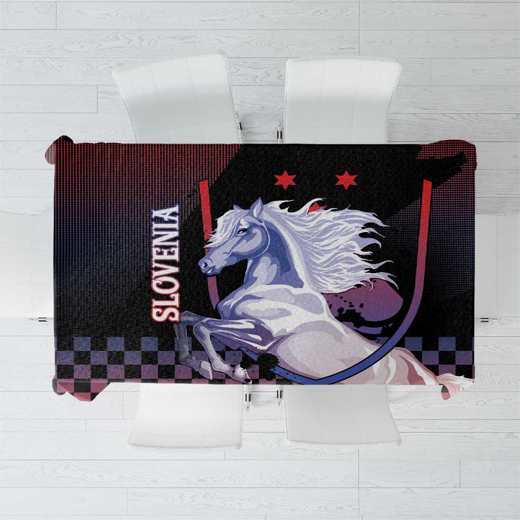 Slovenia Tablecloth The Lipizzaner Horse - Wonder Print Shop
