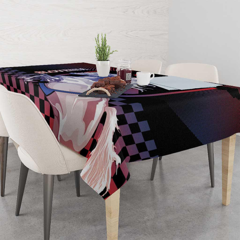 Slovenia Tablecloth The Lipizzaner Horse - Wonder Print Shop
